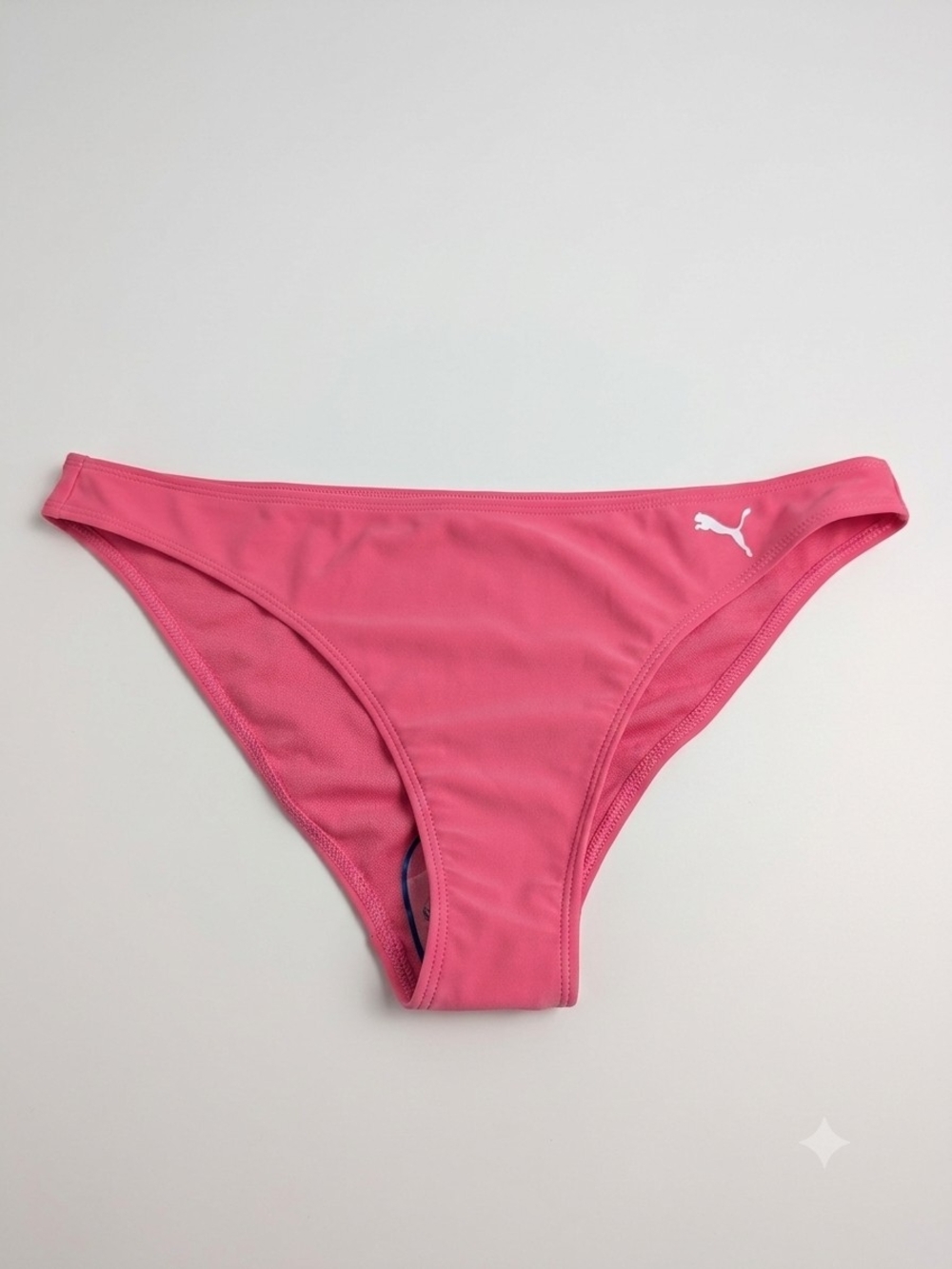 Puma Pink Low-Rise Bikini Brief